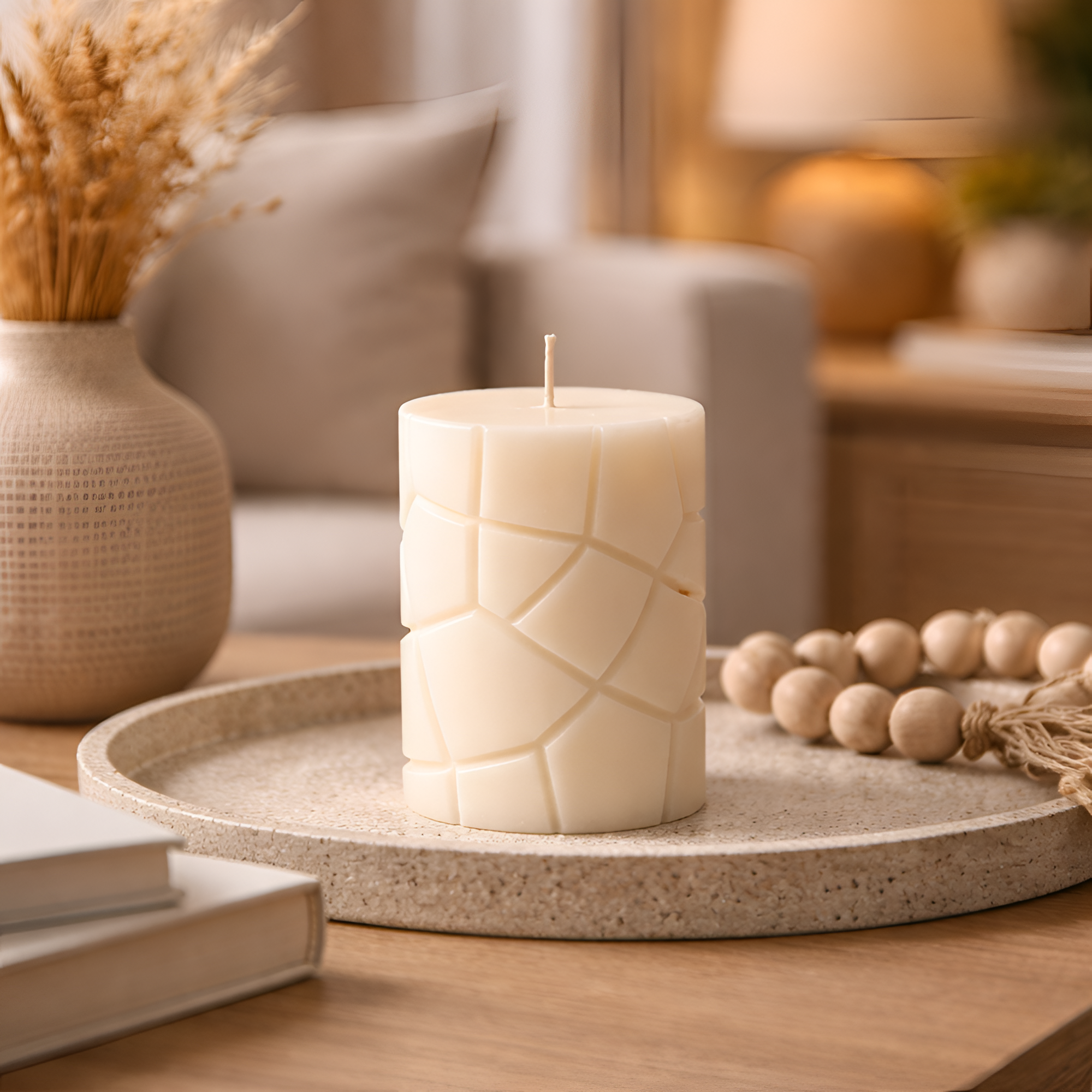 Alonso - Vela Decorativa (sin aroma)