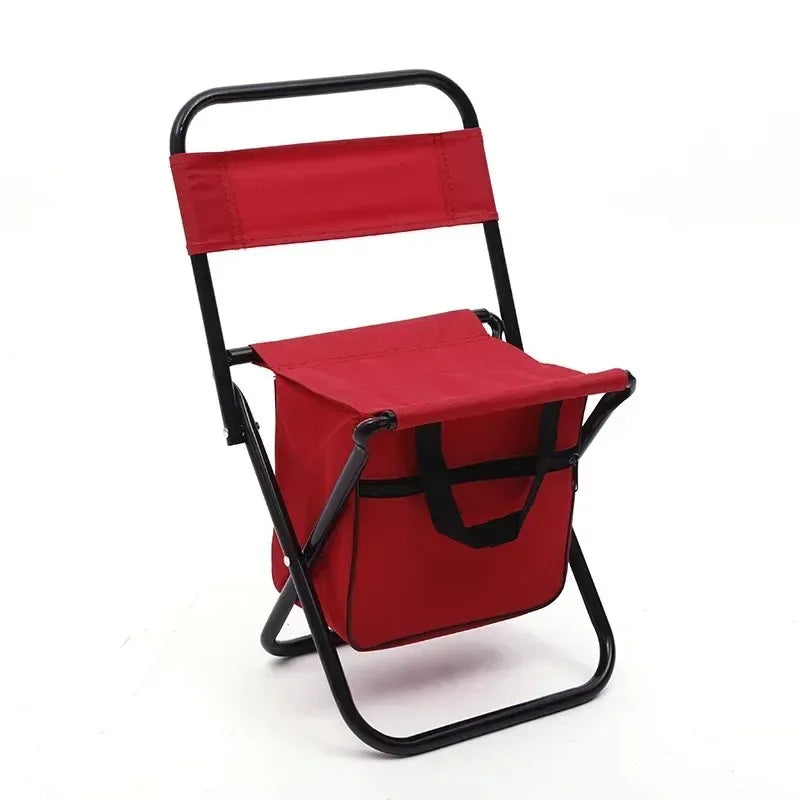 LuxeNest Silla Plegable Portátil Desmontable | Silla de camping ultraligera para viajes sin complicaciones, pesca y picnics.