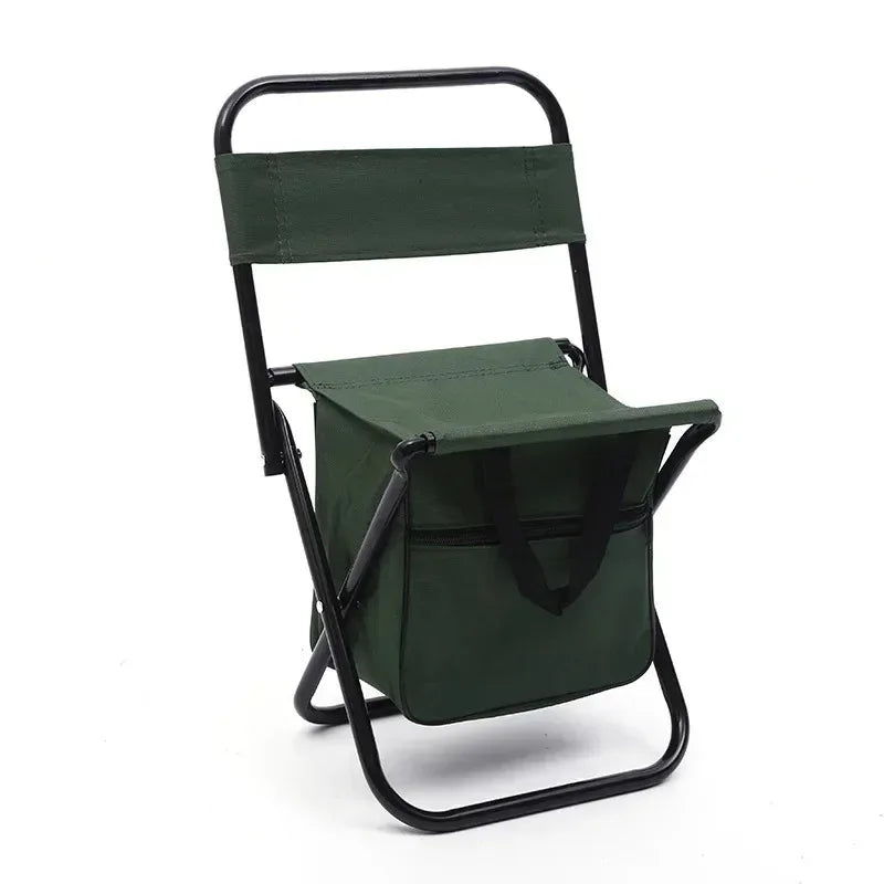 LuxeNest Silla Plegable Portátil Desmontable | Silla de camping ultraligera para viajes sin complicaciones, pesca y picnics.
