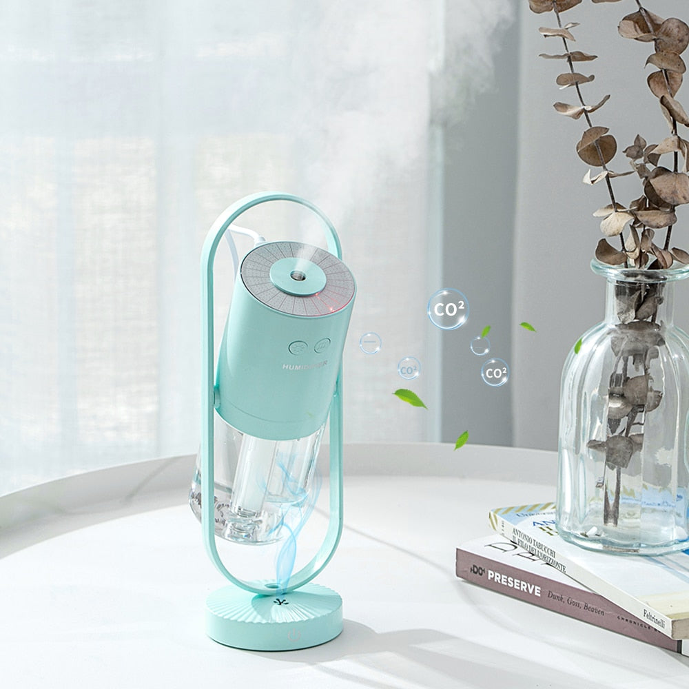 AetherLux Elite Humidificador Negativo | Transforma tu habitación con un avanzado control de humedad para un ambiente más saludable y cómodo.